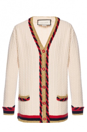 Braided cardigan, zdjęcie 1 Braided cardigan od Gucci